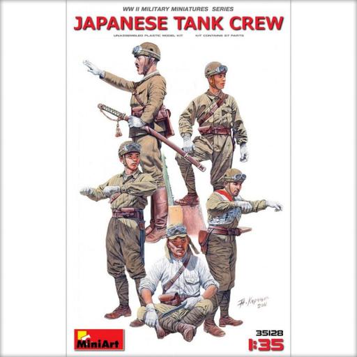 1/35 Japanese Tank Crew WWII