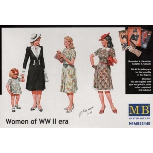 1/35 Mujeres de la Segunda Guerra Mundial