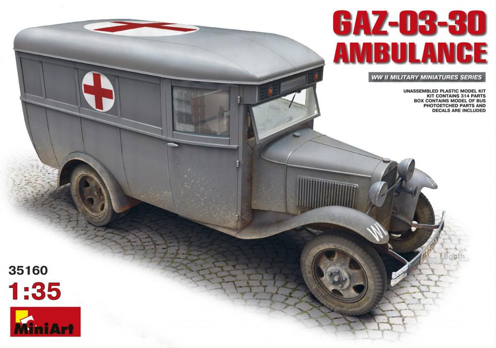 1/35 GAZ03-30 Ambulance