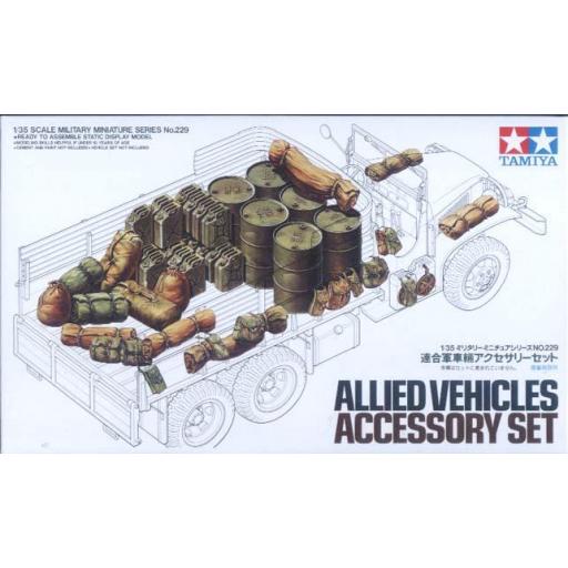 1/35 Set Accesorios Vehiculos Aliados 