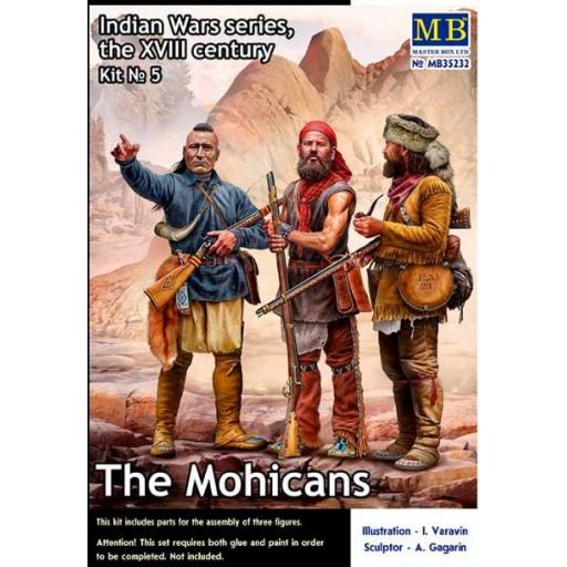 1/35 Los Mohicanos. Serie Guerras Indias Kit n.5