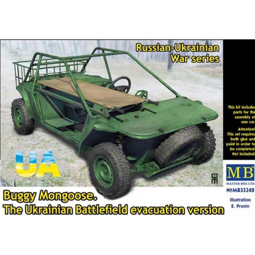 1/35 Buggy Ucraniano Mongoose. Version evacuación 