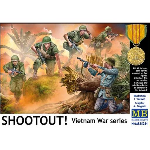 1/35 Shootout ! Serie Guerra Vietnam