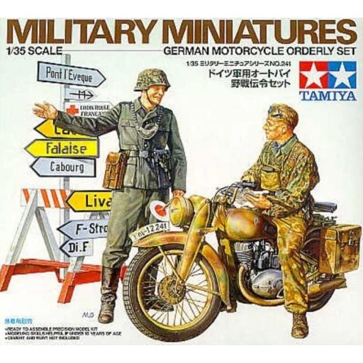 1/35 German Motorcycle Orderly Set [0]