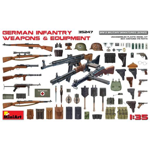 1/35 German Infantry Weapons & Equipment (WWII)