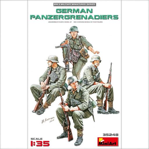 1/35 Panzergrenadiers Alemanes 