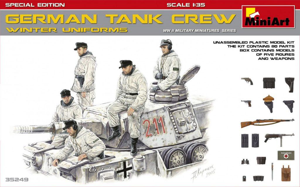 1/35 Tripulación Tanque Alemán 2ªGM Uniforme Invierno