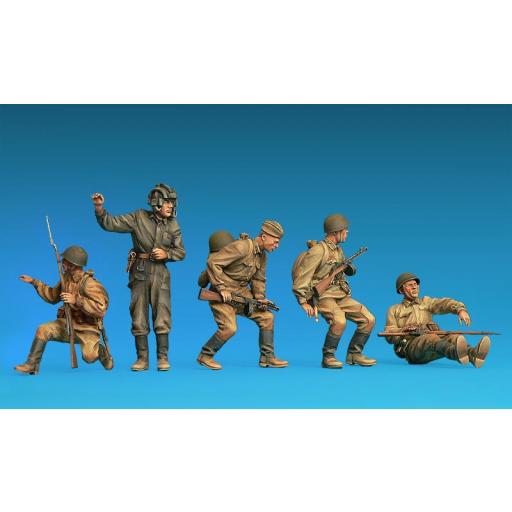 1/35 Soldados Soviéticos sobre vehículo - 2ªGM  [1]