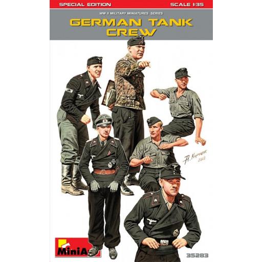 1/35 German Tank Crew 