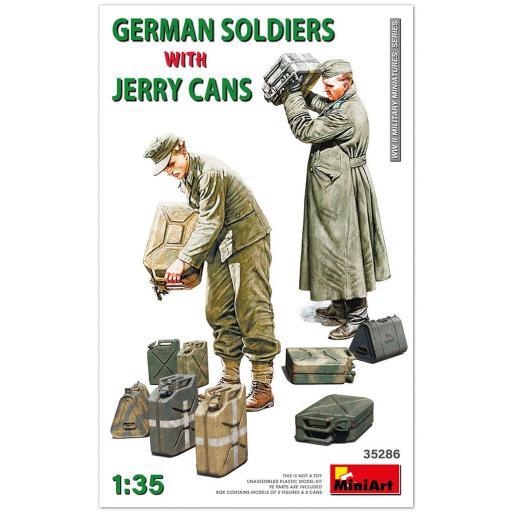 1/35 Soldados Alemanes con Bidones  [0]