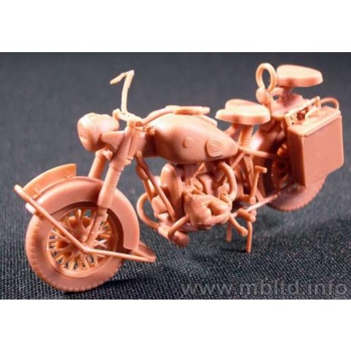 1/35 Motocicleta Alemana con sidecar WWII [1]