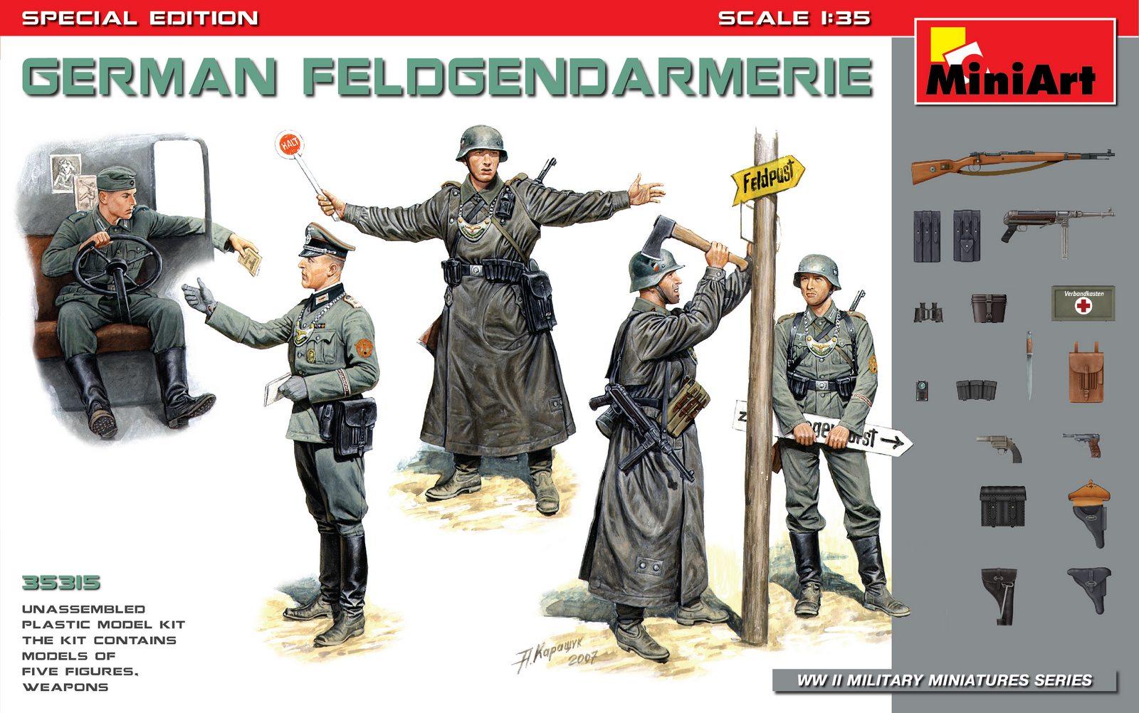 1/35 Policia Militar Alemana - Feldgendarmerie