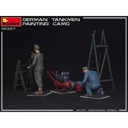 1/35 Tanquistas Alemanes Pintando [2]