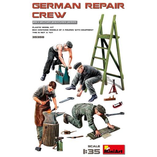 1/35 German Repair Crew WWII
