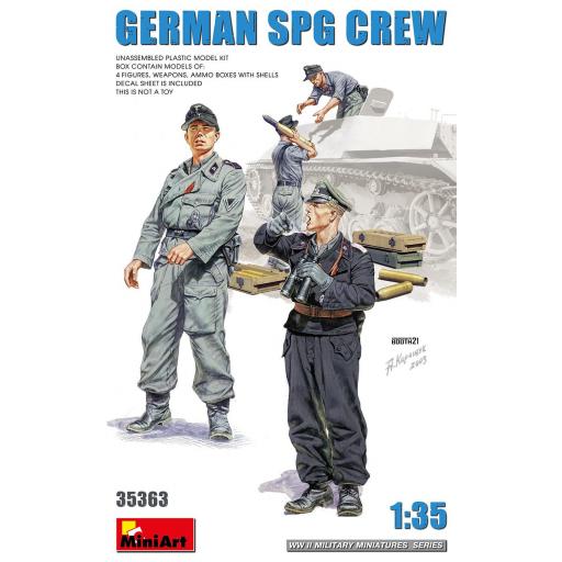 1/35 German SPG Crew WWII