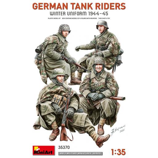 1/35 Soldados Alemanes sobre vehículo - Uniforme Invierno 1944-45 [0]