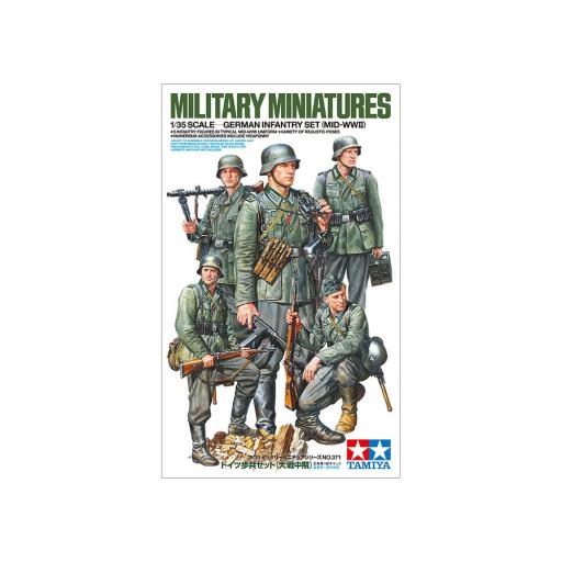 1/35 Set Infantería Alemana - Mediados 2ªGM