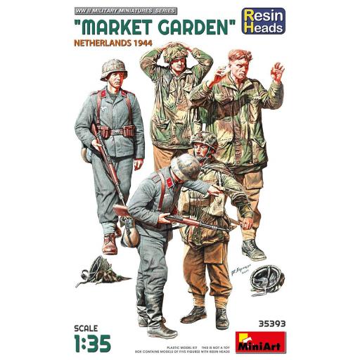 1/35 Market Garden Netherlands 1944 (Resin Heads)