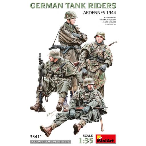 1/35 Soldados Alemanes (Tank Riders) - Ardenas 1944