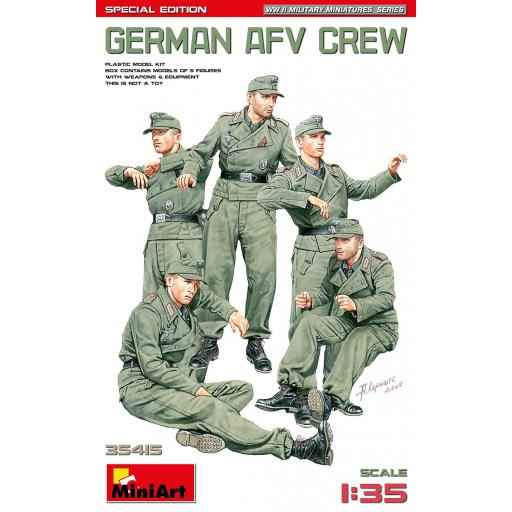 1/35 Tripulación Blindados Alemanes 2ªGM [0]