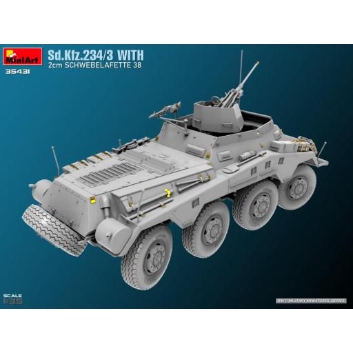 1/35 Sd.Kfz. 234/3 w/ 2cm Schwebelafette 38 [3]