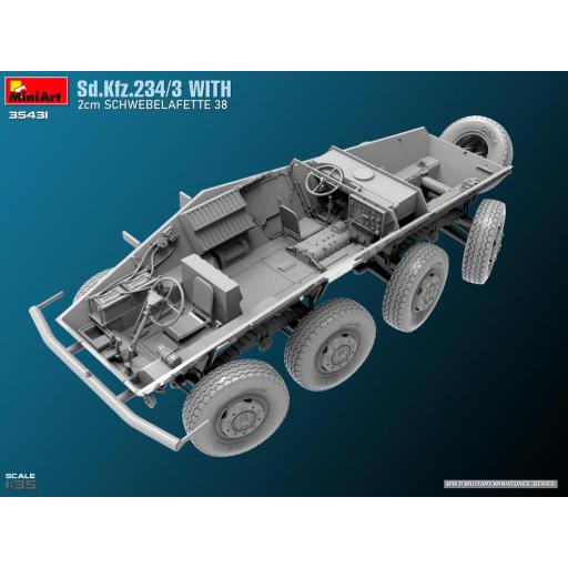 1/35 Sd.Kfz. 234/3 w/ 2cm Schwebelafette 38 [4]