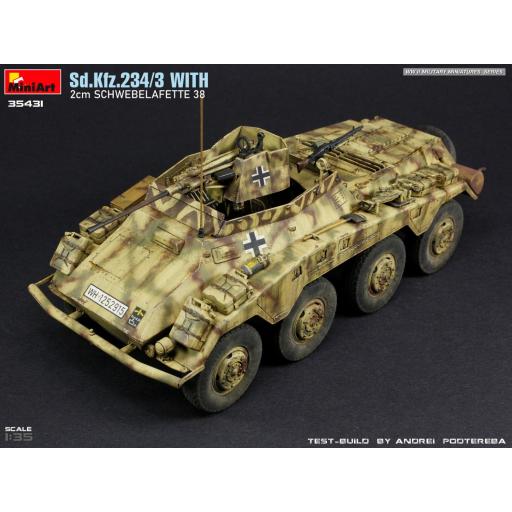 1/35 Sd.Kfz. 234/3 w/ 2cm Schwebelafette 38 [5]