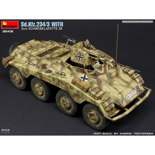 1/35 Sd.Kfz. 234/3 w/ 2cm Schwebelafette 38 [6]