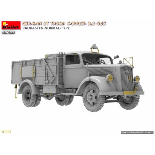 1/35 Camión Alemán Transporte de tropas - Opel Blitz 3t 3,6-36S [2]
