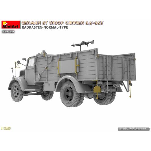 1/35 Camión Alemán Transporte de tropas - Opel Blitz 3t 3,6-36S [3]