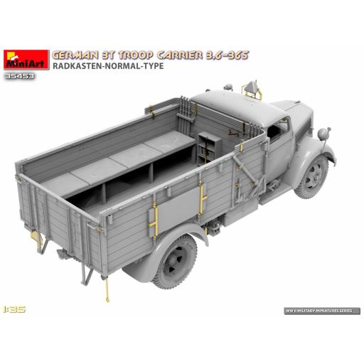 1/35 Camión Alemán Transporte de tropas - Opel Blitz 3t 3,6-36S [5]
