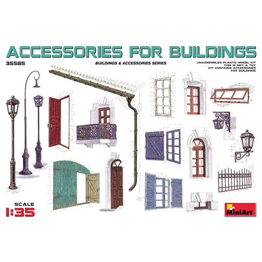 1/35 Accesorios para Edificios