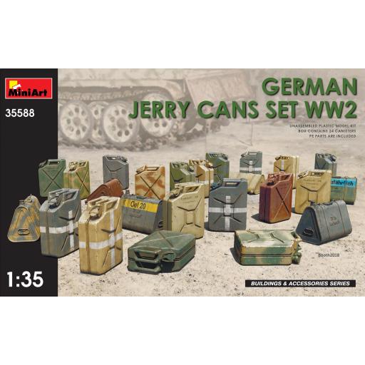 1/35 German Jerry Cans Set WW2