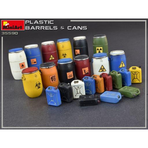 1/35 Plastic Barrels & Cans [1]