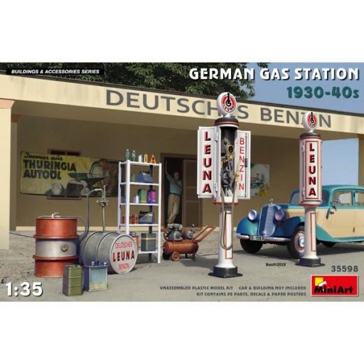1/35 German Gas Station 1930-40s