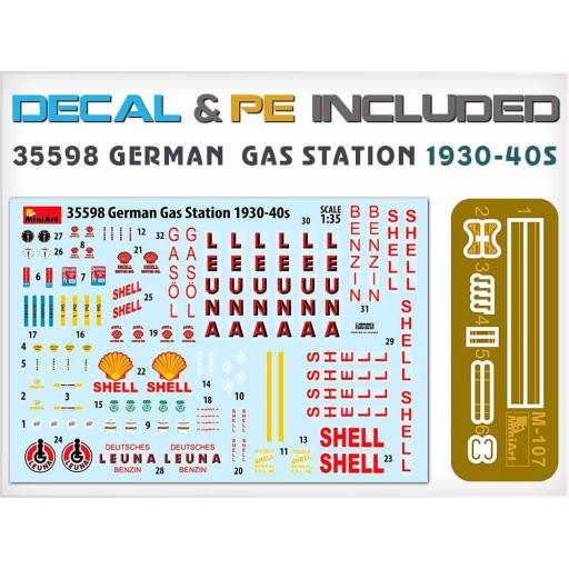 1/35 German Gas Station 1930-40s [2]