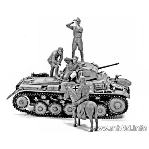 1/35 Tanquistas Alemanes, Afrika Korps, 2ªGM [1]