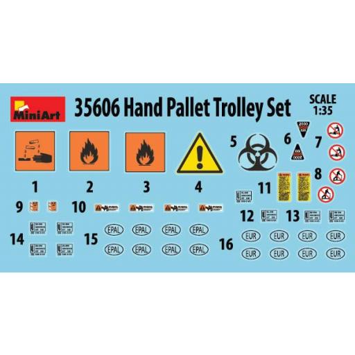 1/35 Hand Pallet Truck Set [1]