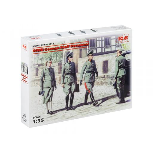 1/35 WWII German Staff Personnel [0]