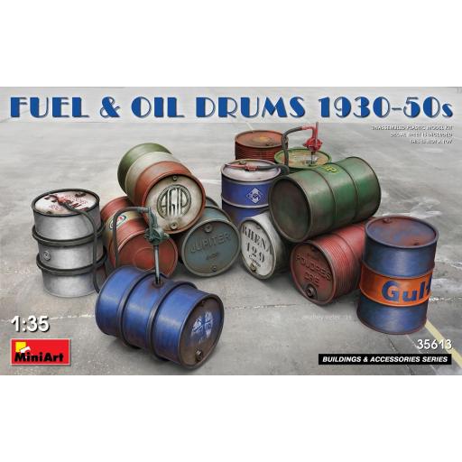 1/35 Barriles Aceite y Combustible 1930-50s [0]