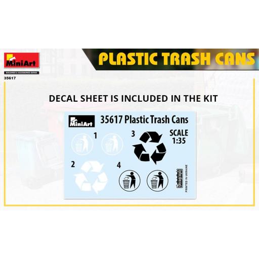 1/35 Plastic Trash Cans [3]
