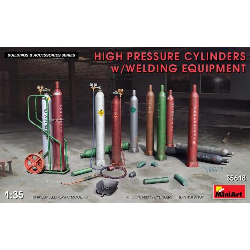  1/35 High Pressure Cylinders & Welding Equipment