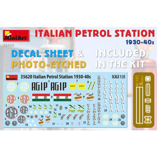  1/35 Italian Petrol Station 1930-40s [0]