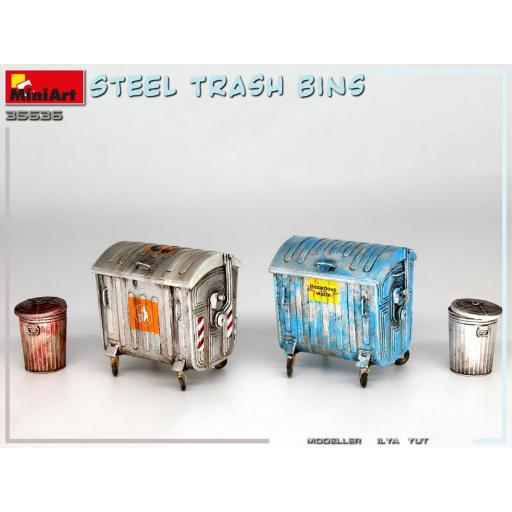 1/35 Steel Trash Bins [1]