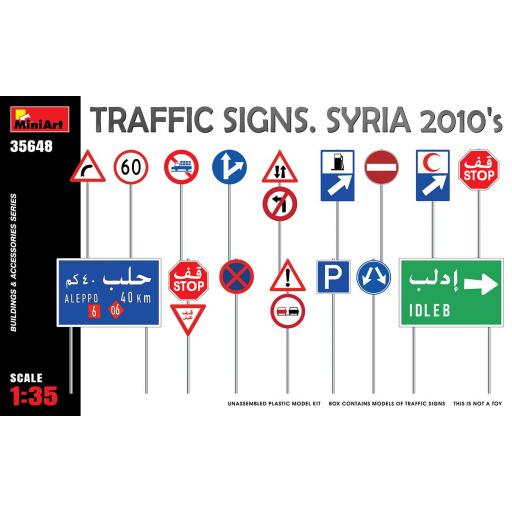 1/35 Traffic Signs Syria 2010