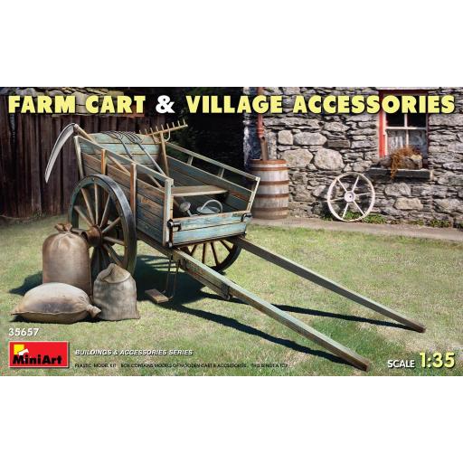1/35 Farm Cart & Village Accesories