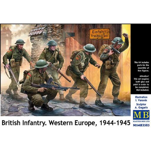 1/35 Infantería Británica, Oeste Europa, 2ªGM