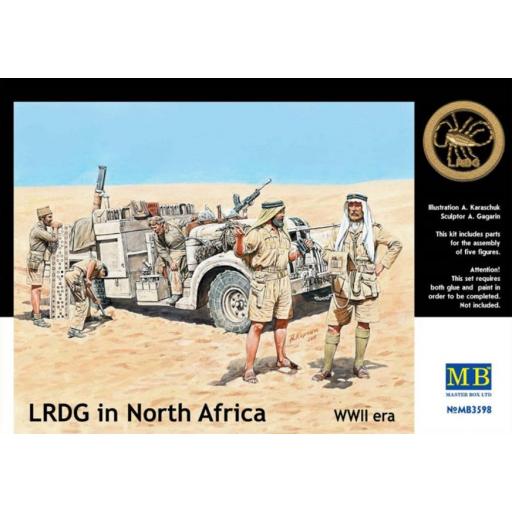 1/35 Long Range Desert Group, Norte de Africa 2ªGM