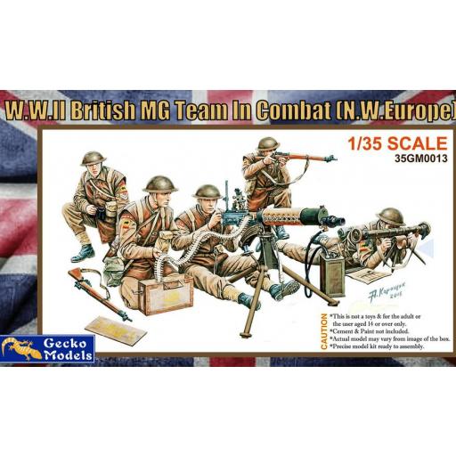 1/35 Ametralladores Británicos en combate. Europa Occidental. 2ªGM