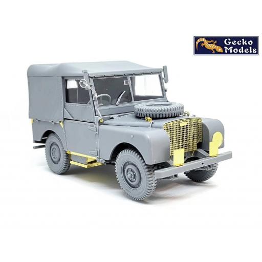 1/35 Land Rover Mk.I (FV18001 Mk.I) techo de lona (producción temprana) [1]